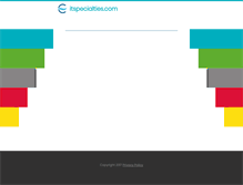 Tablet Screenshot of itspecialties.com